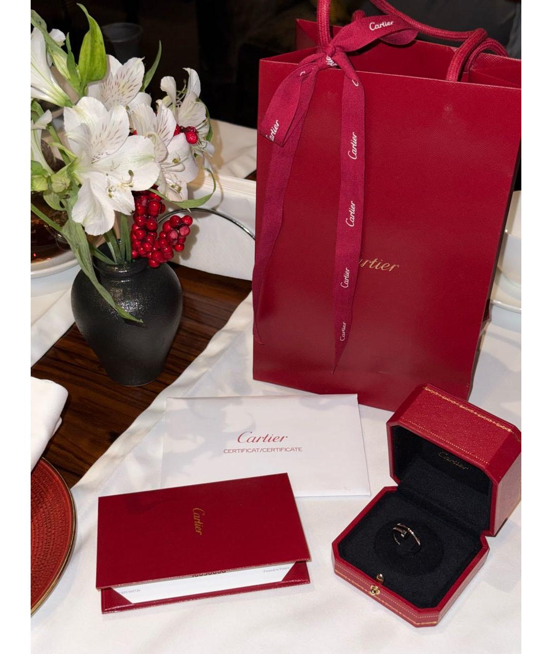 CARTIER Серебряное кольцо из белого золота, фото 3