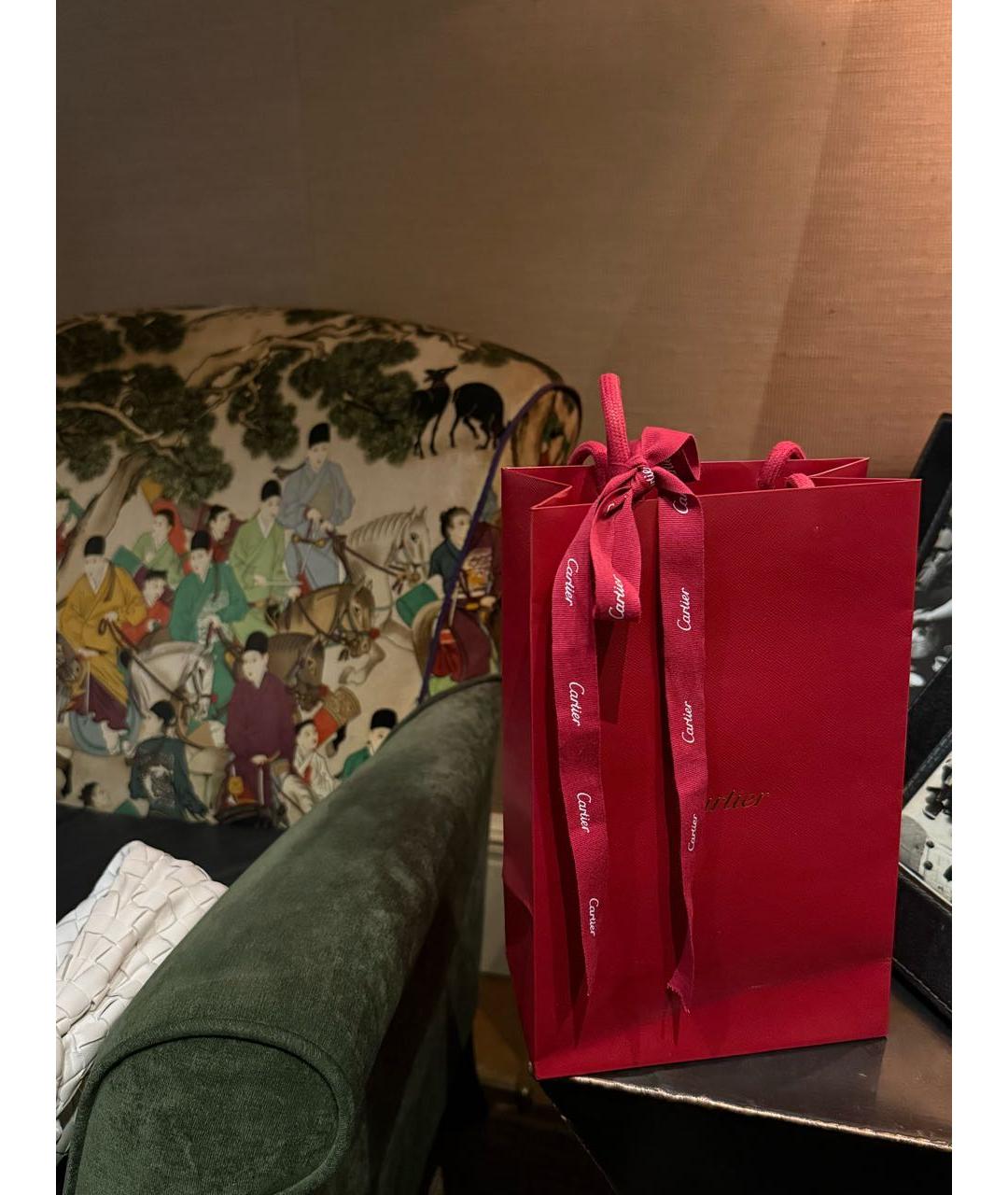 CARTIER Серебряное кольцо из белого золота, фото 4