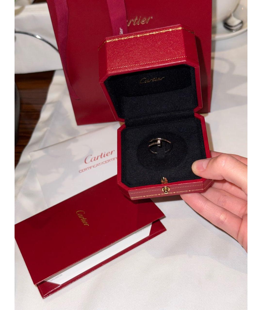 CARTIER Серебряное кольцо из белого золота, фото 2
