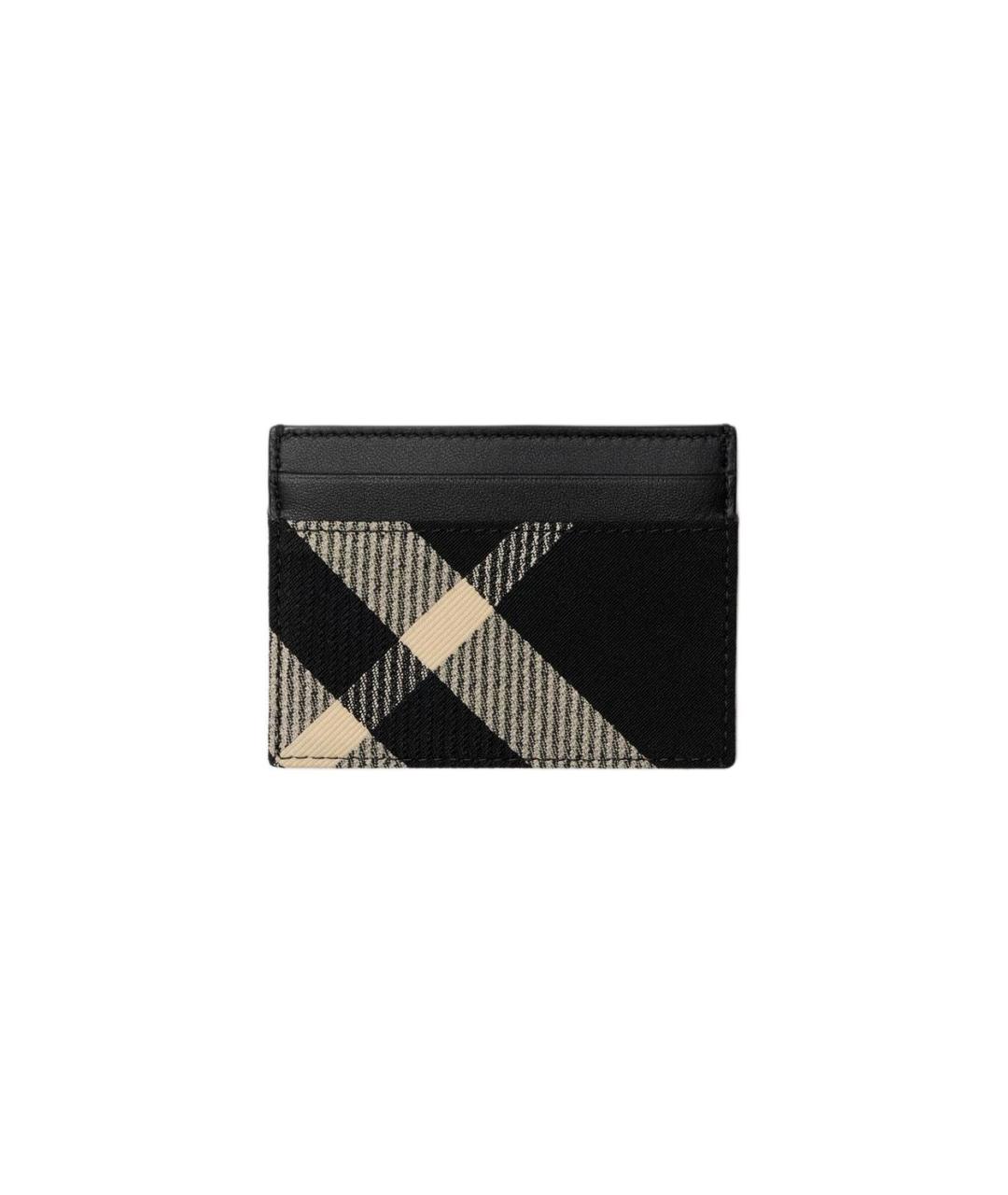 BURBERRY Черный кардхолдер, фото 2