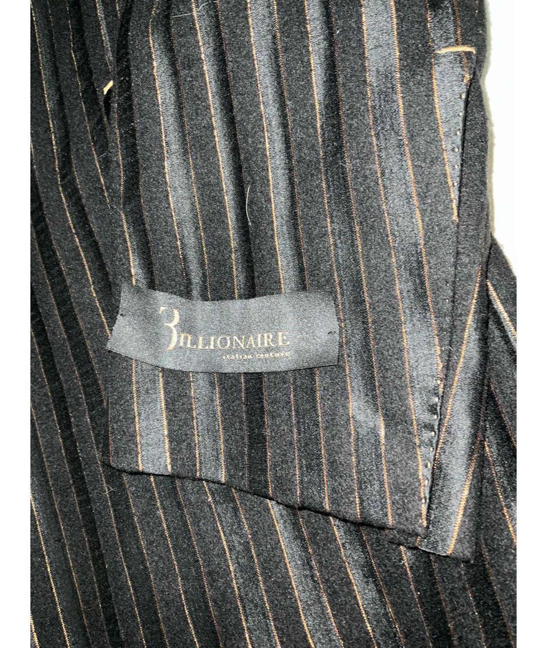 BILLIONAIRE Черный шерстяной пиджак, фото 7