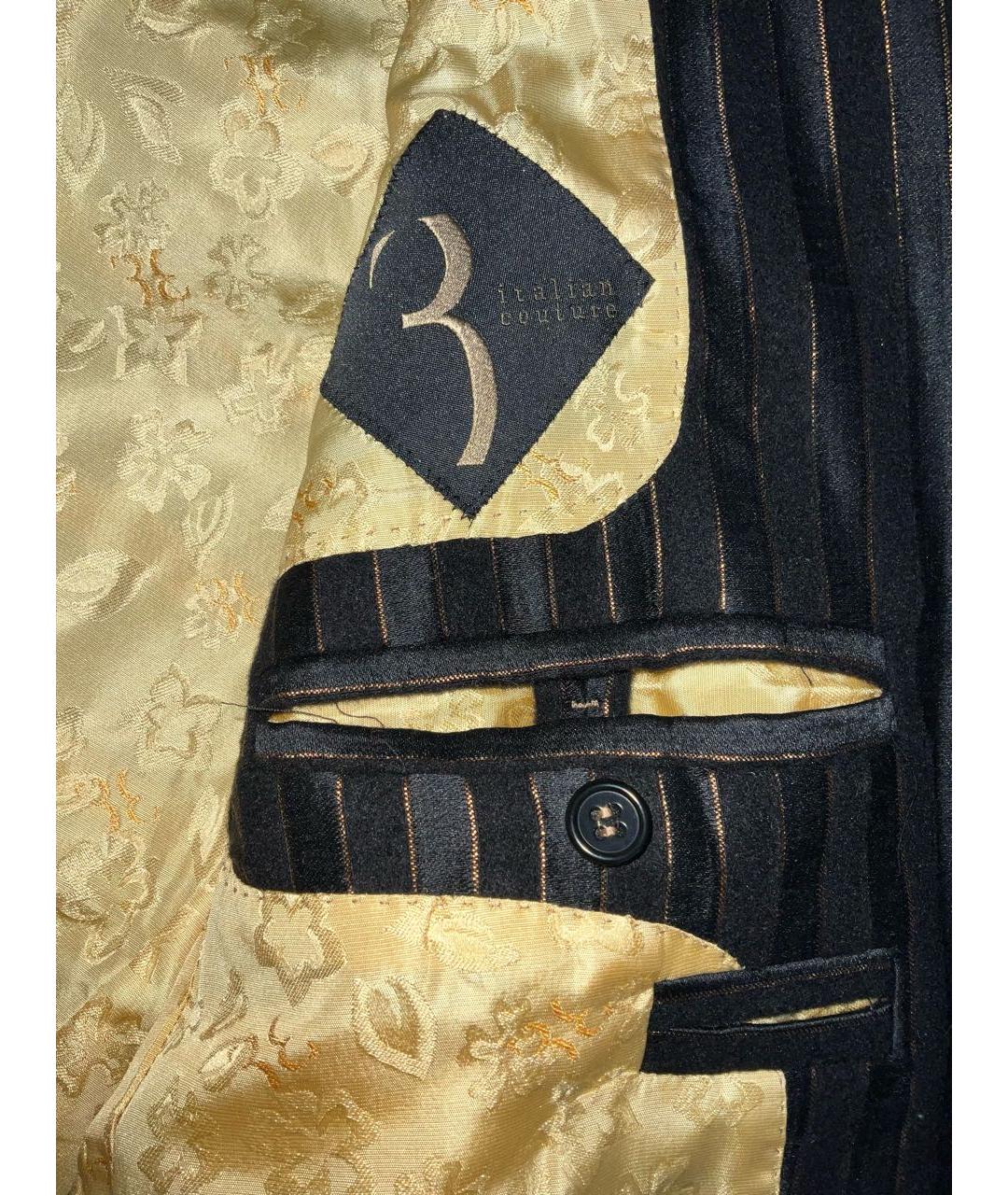 BILLIONAIRE Черный шерстяной пиджак, фото 2