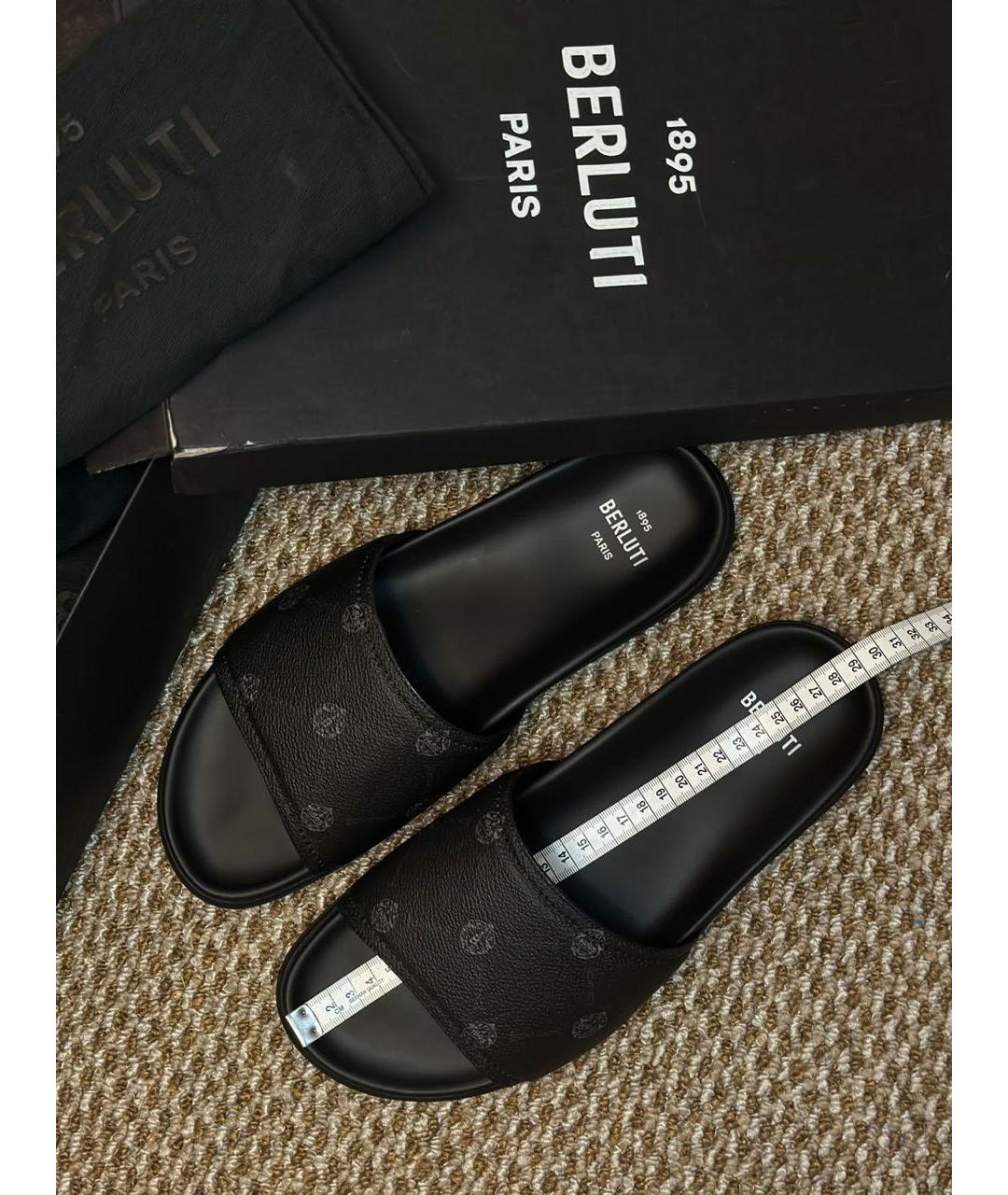 BERLUTI Мульти шлепанцы, фото 7