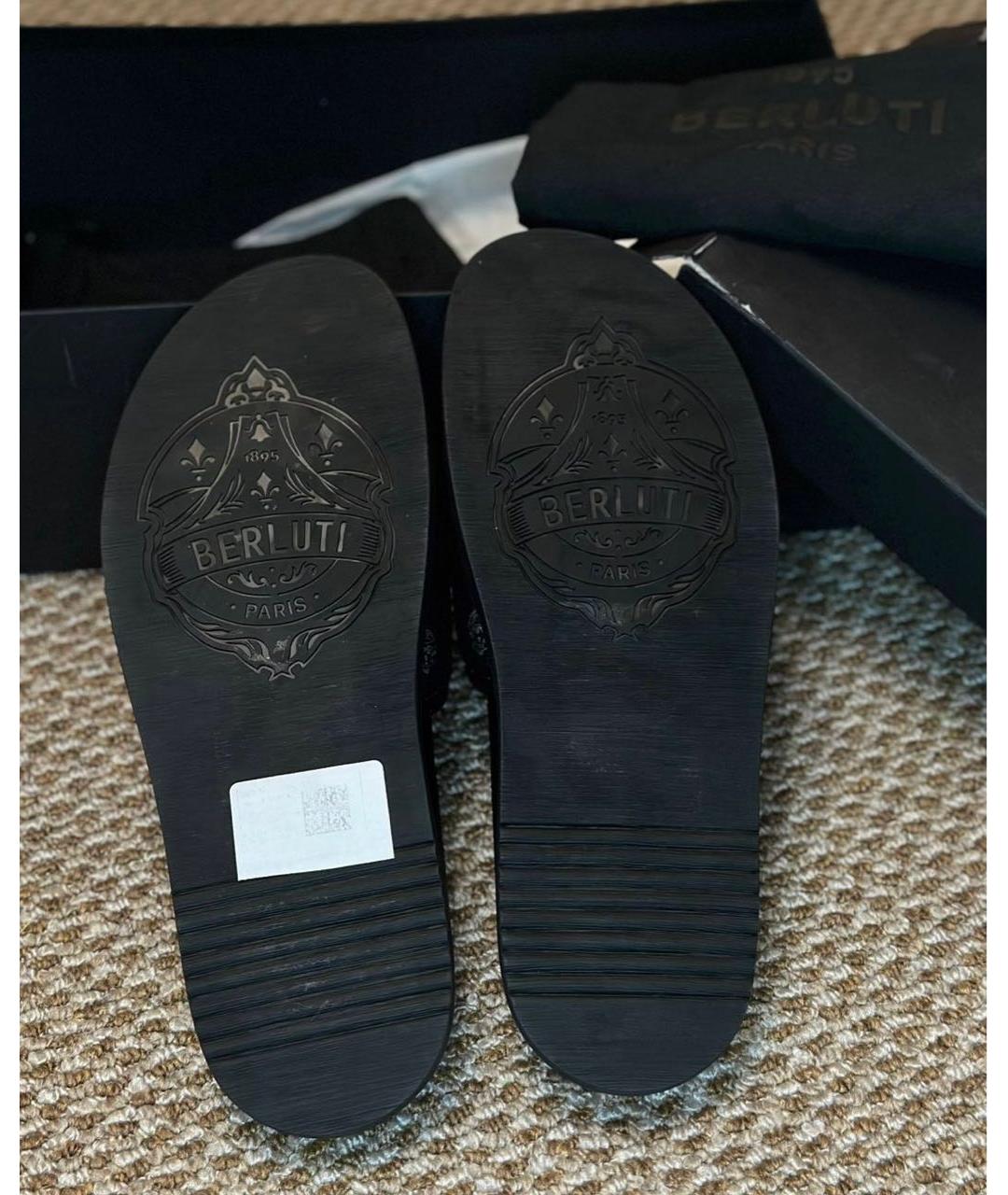 BERLUTI Мульти шлепанцы, фото 6