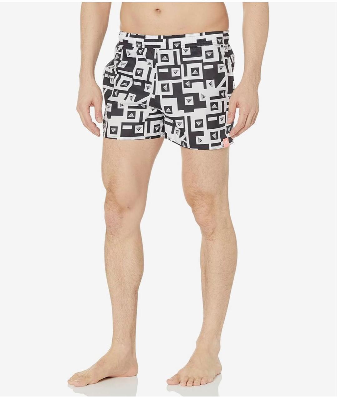 ADIDAS Черные полиэстеровые шорты, фото 6