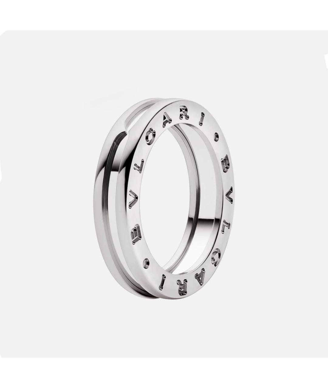 BVLGARI Серебряное кольцо из белого золота, фото 5