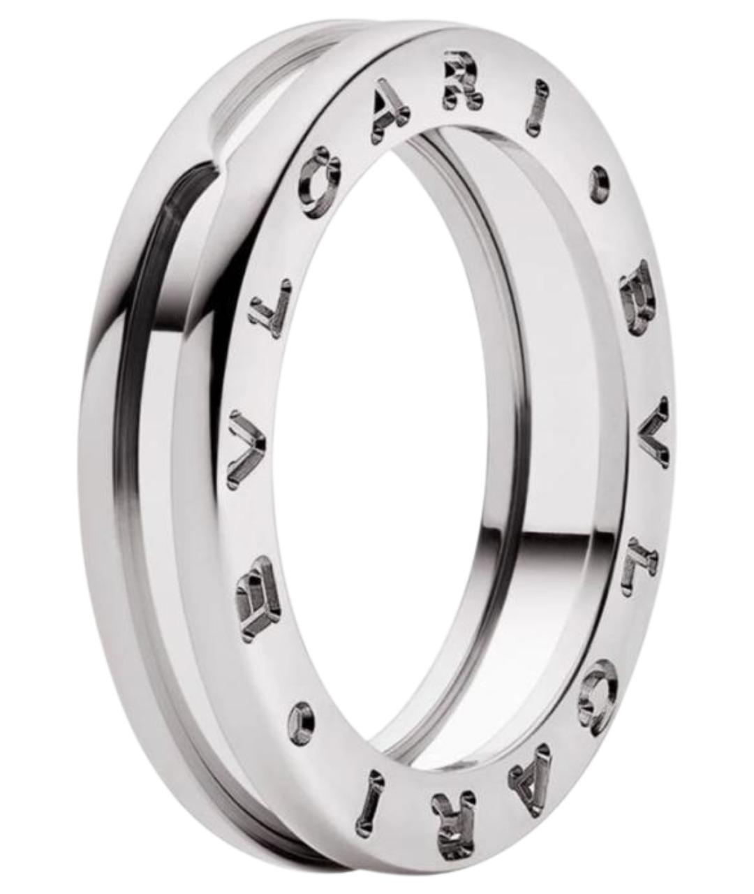 BVLGARI Серебряное кольцо из белого золота, фото 1