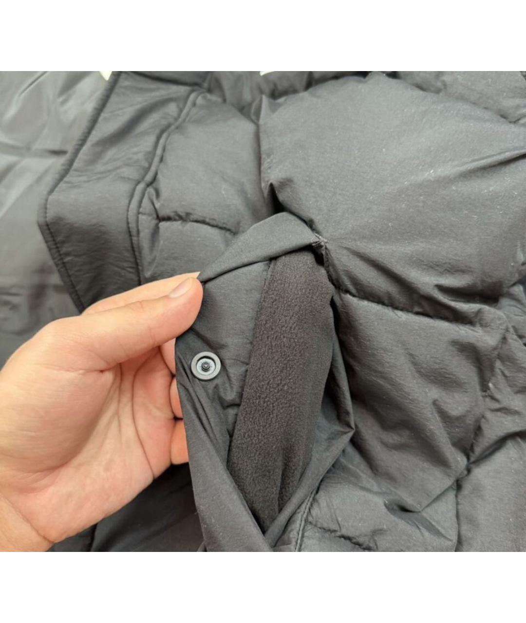 CALVIN KLEIN Черный пуховик, фото 7