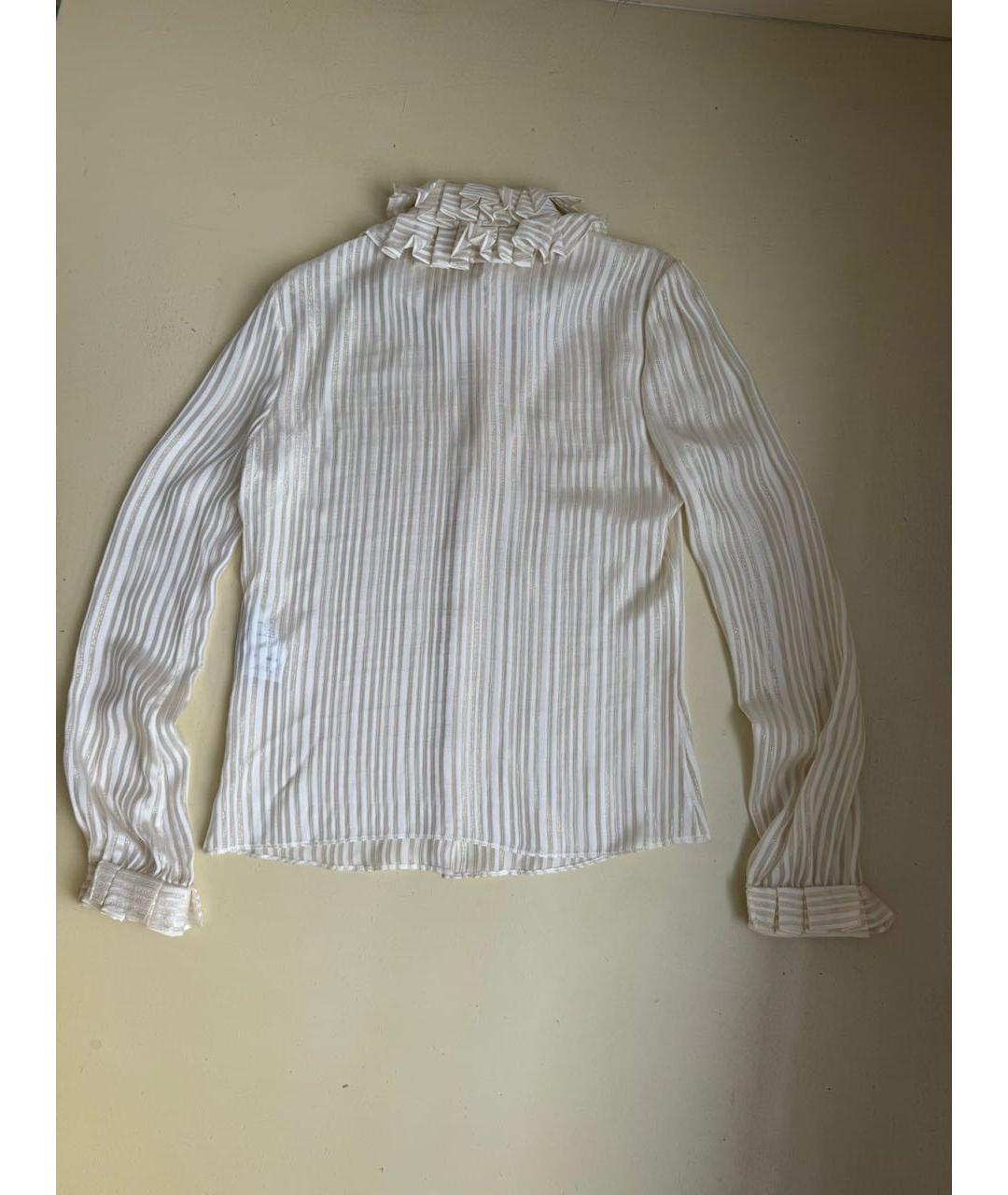 SAINT LAURENT Бежевая блузы, фото 2