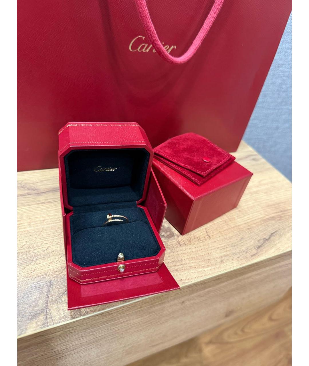 CARTIER Золотое кольцо из розового золота, фото 7