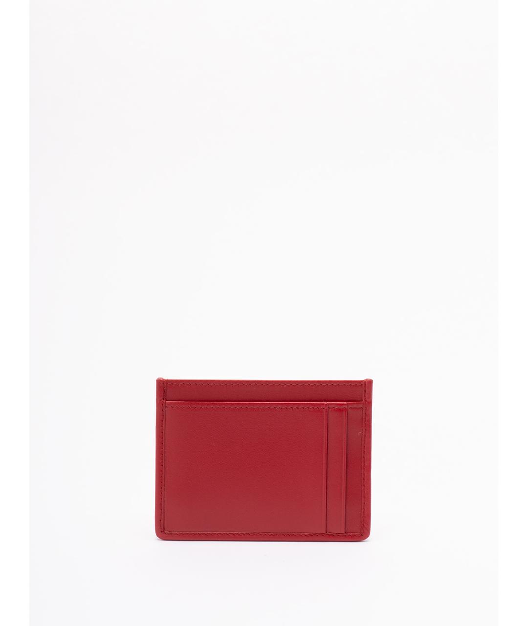 MIU MIU Красный кожаный кардхолдер, фото 2