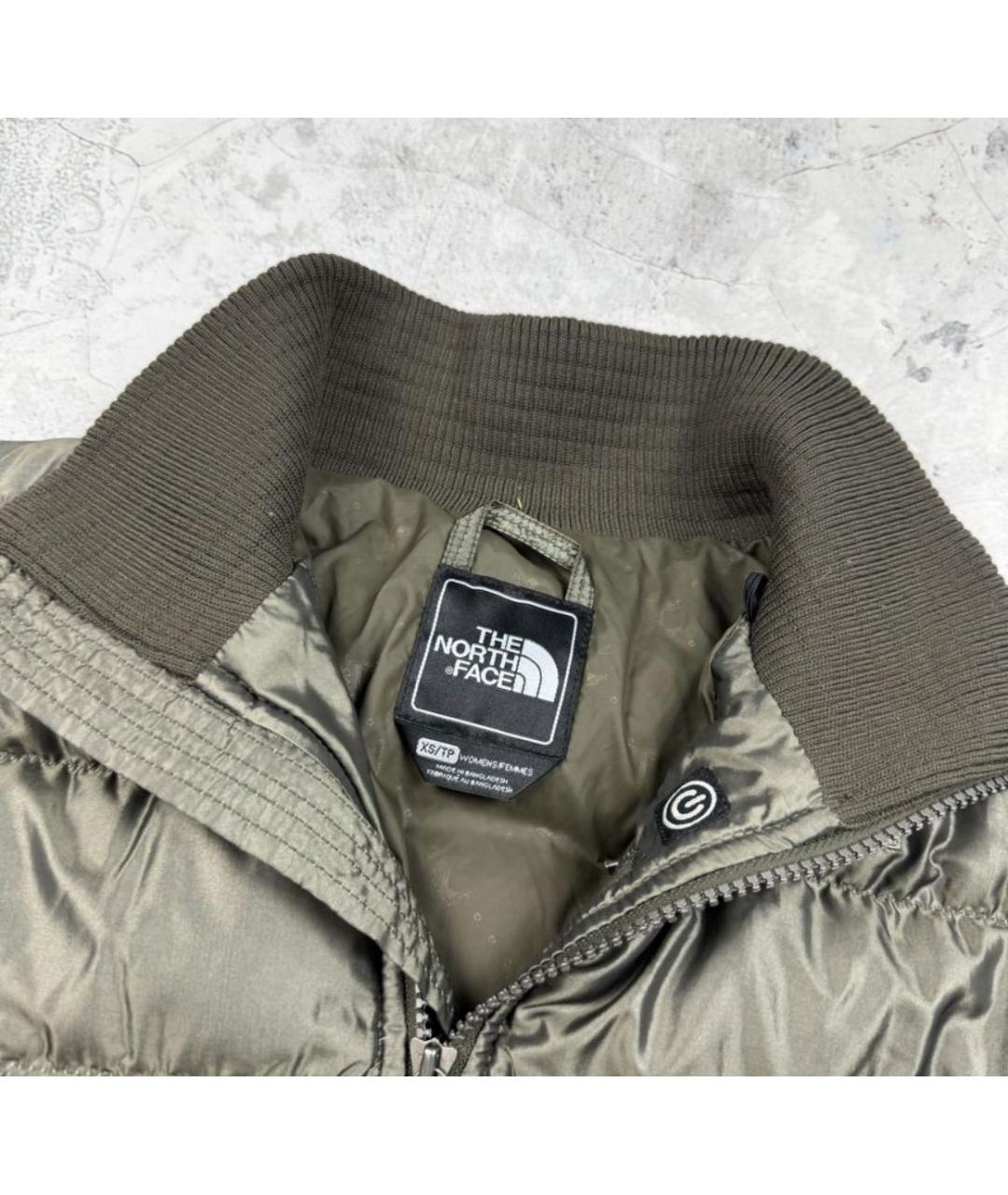 THE NORTH FACE Хаки пуховик, фото 6