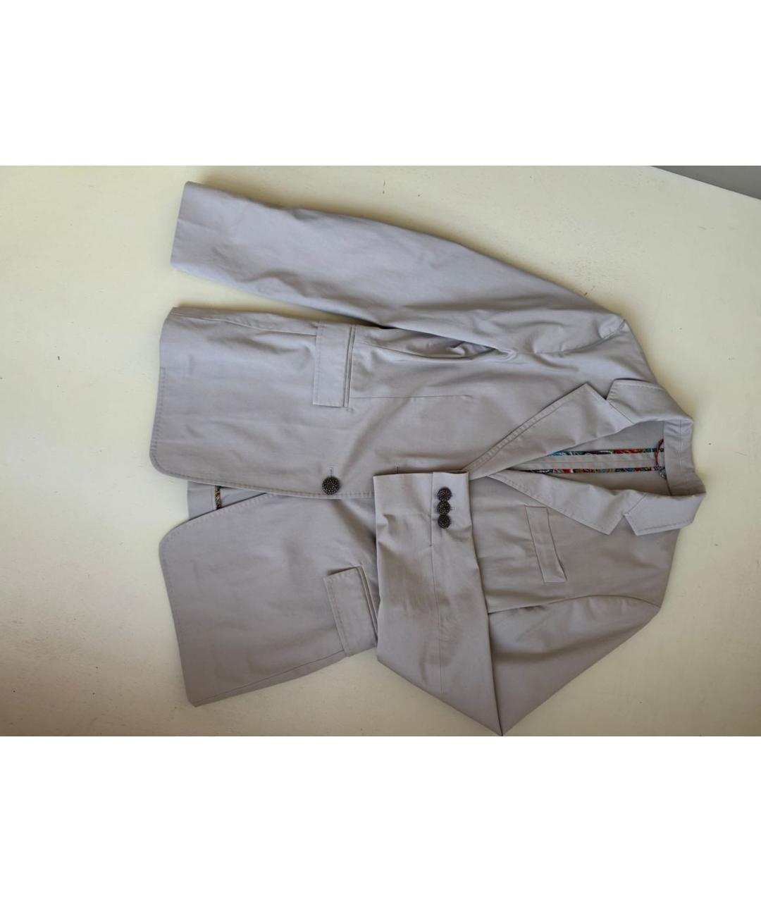 ETRO Бежевый жакет/пиджак, фото 6