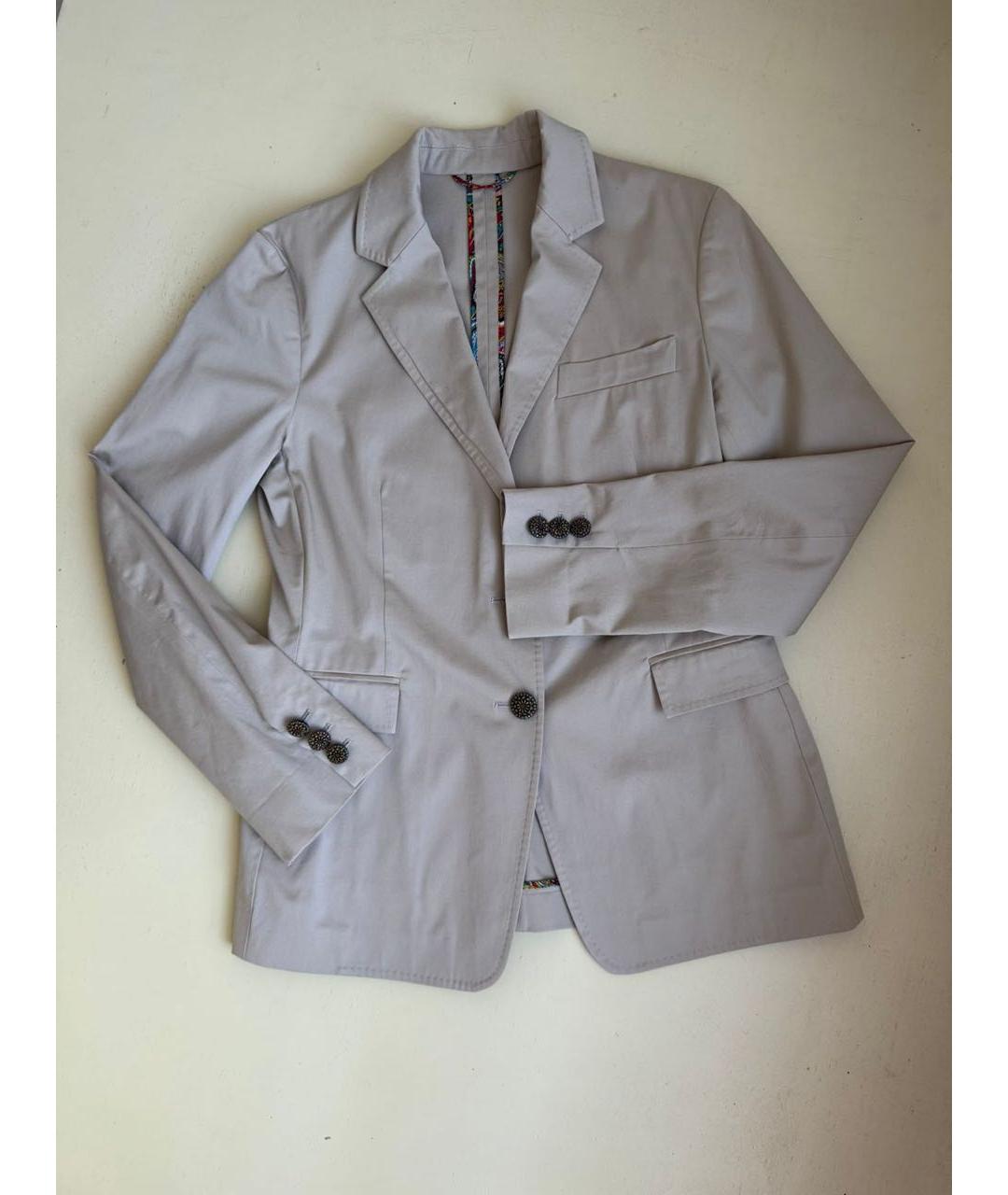 ETRO Бежевый жакет/пиджак, фото 5