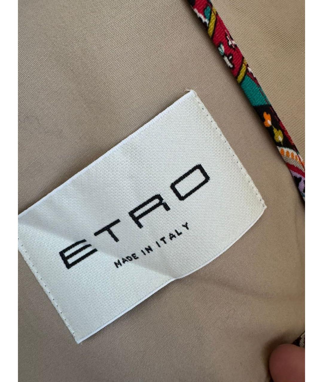 ETRO Бежевый жакет/пиджак, фото 7