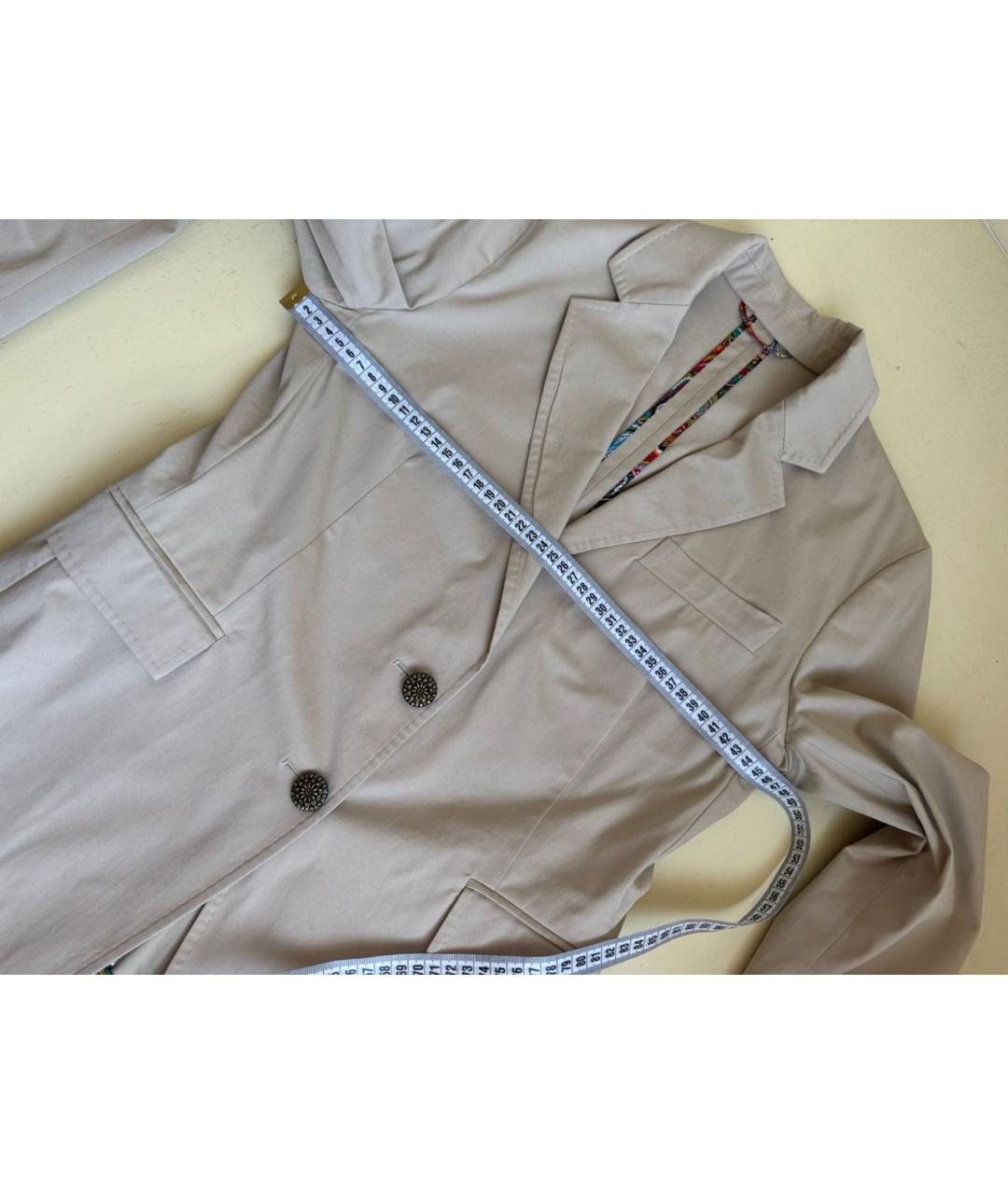 ETRO Бежевый жакет/пиджак, фото 4