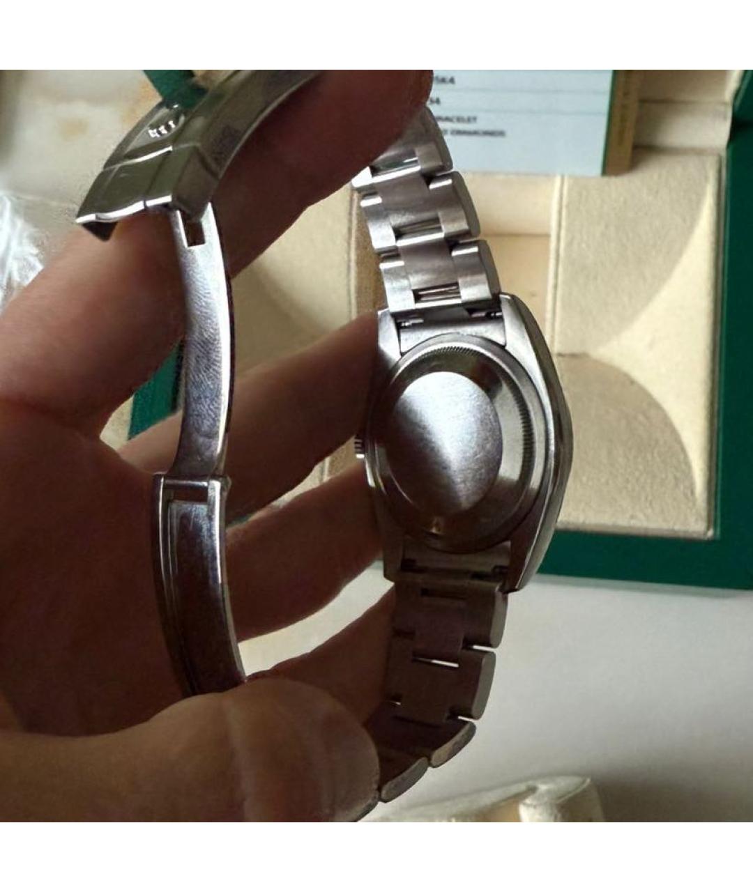 ROLEX Серебряные часы, фото 2