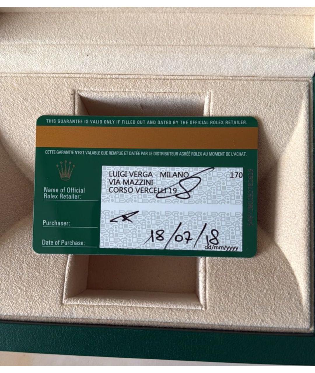 ROLEX Серебряные часы, фото 5