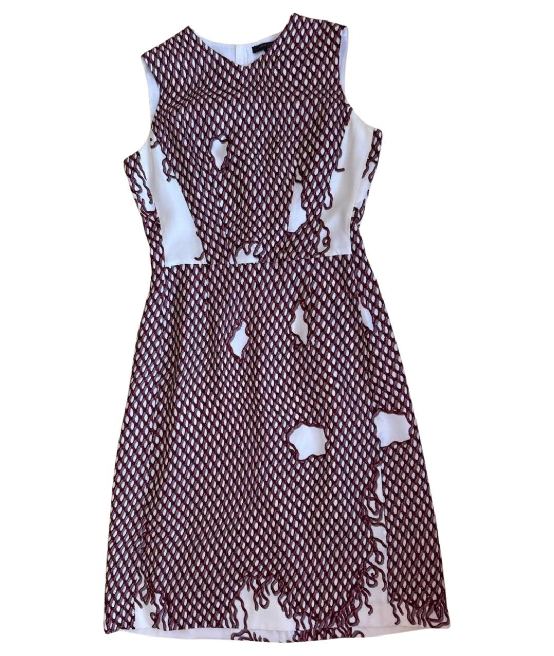 LOUIS VUITTON Мульти шелковое повседневное платье, фото 1