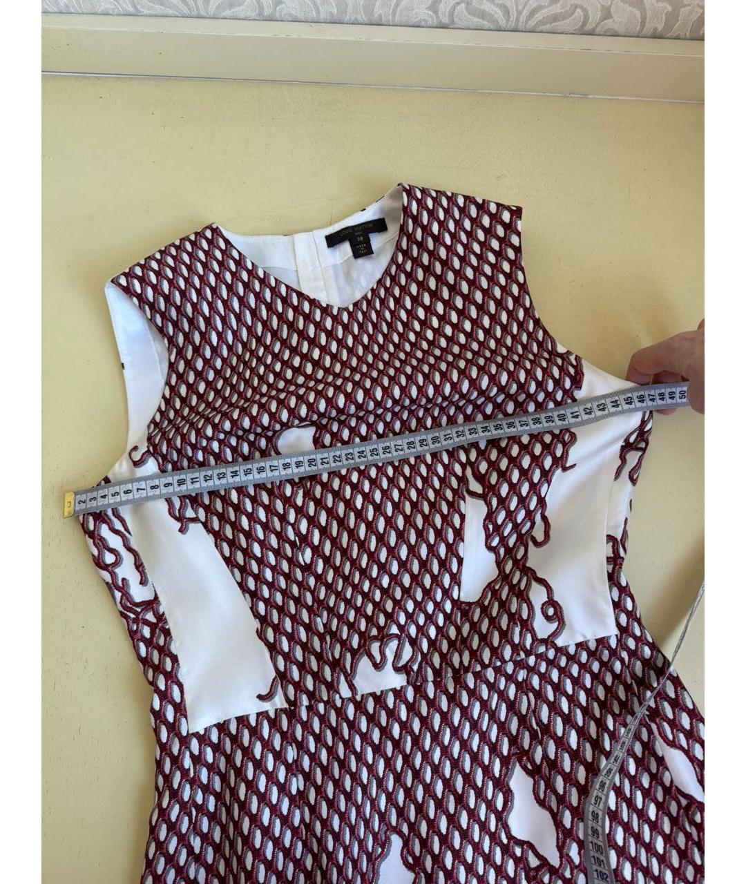 LOUIS VUITTON Мульти шелковое повседневное платье, фото 6