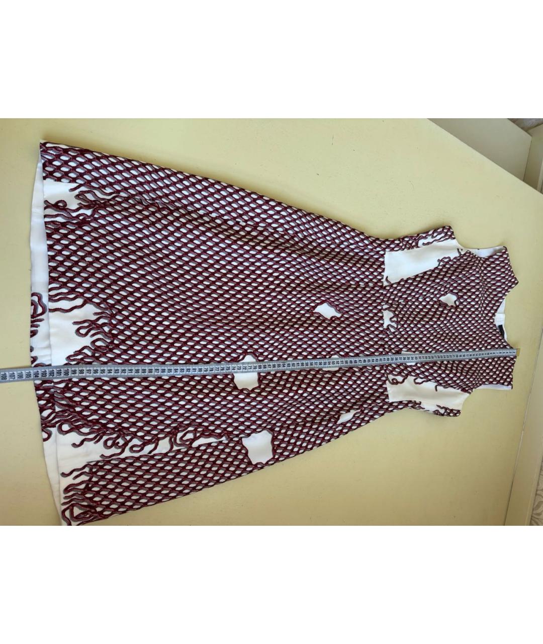 LOUIS VUITTON Мульти шелковое повседневное платье, фото 5