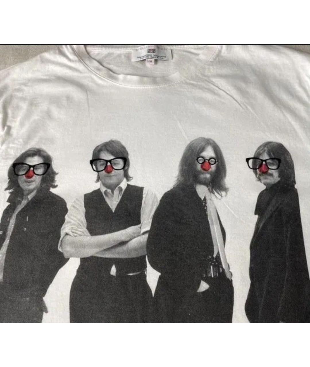 STELLA MCCARTNEY Белая хлопковая футболка, фото 4