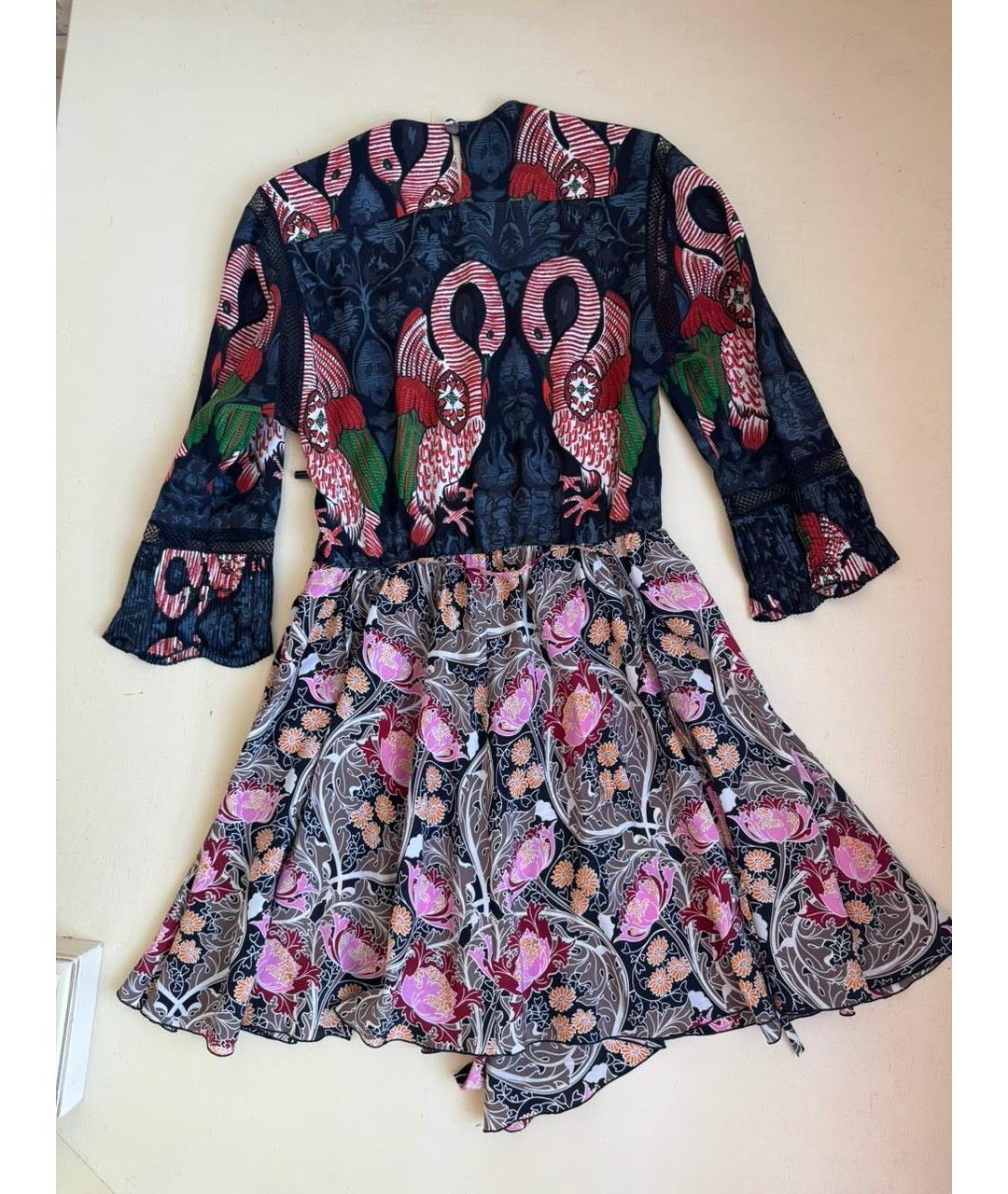 LOUIS VUITTON Мульти повседневное платье, фото 2