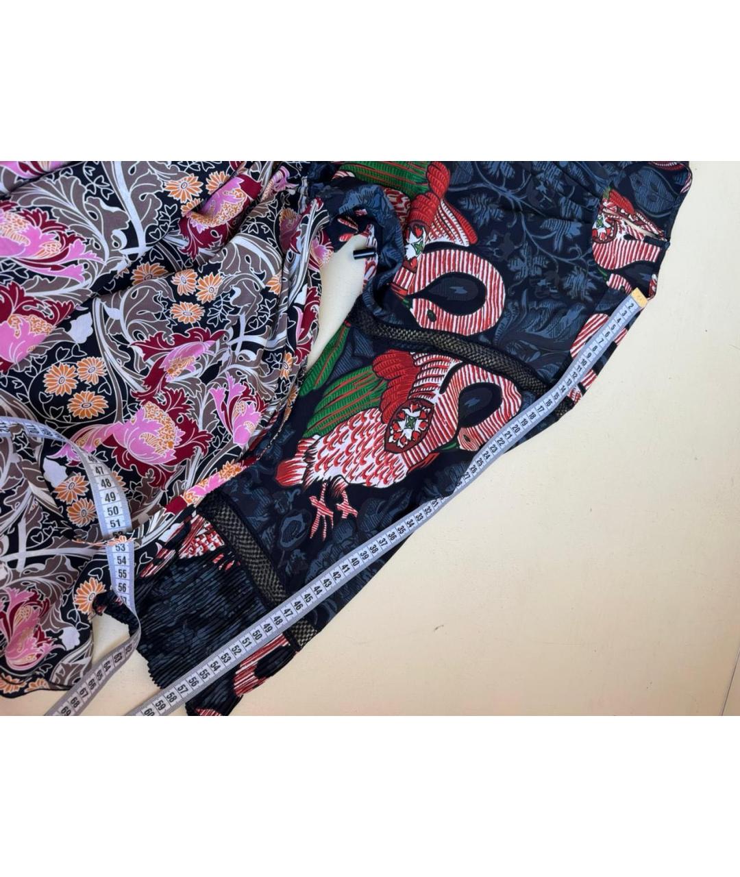 LOUIS VUITTON Мульти повседневное платье, фото 8