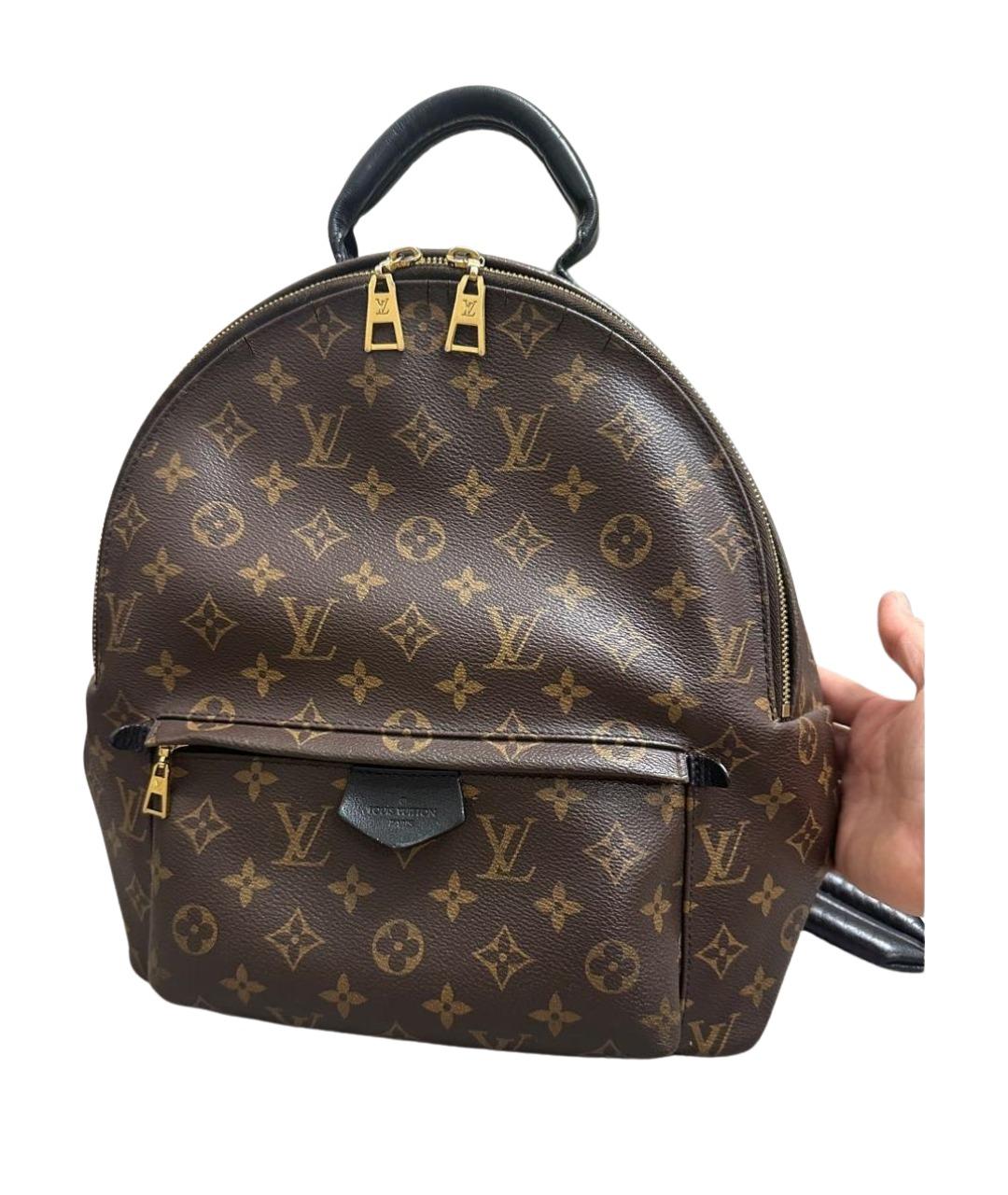 LOUIS VUITTON Коричневый рюкзак, фото 10