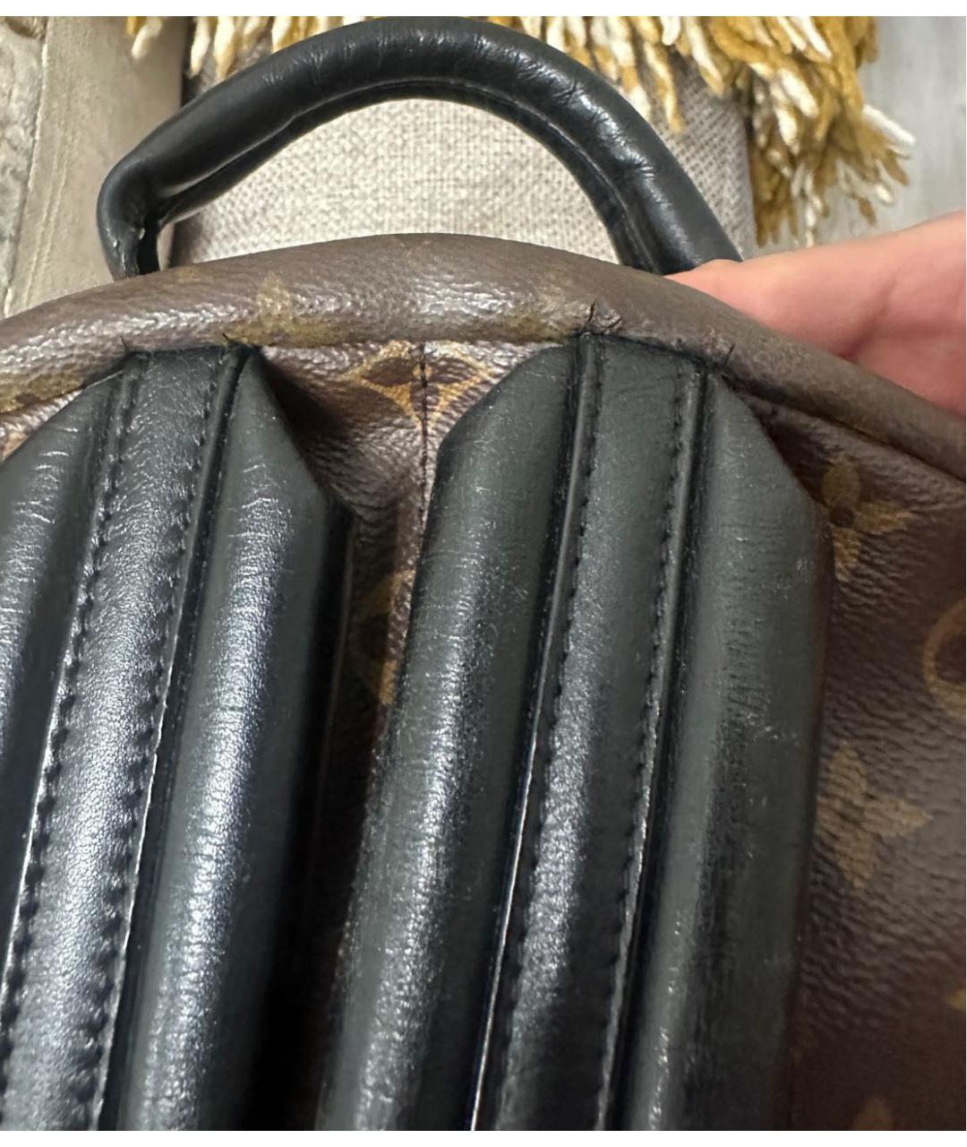 LOUIS VUITTON Коричневый рюкзак, фото 6