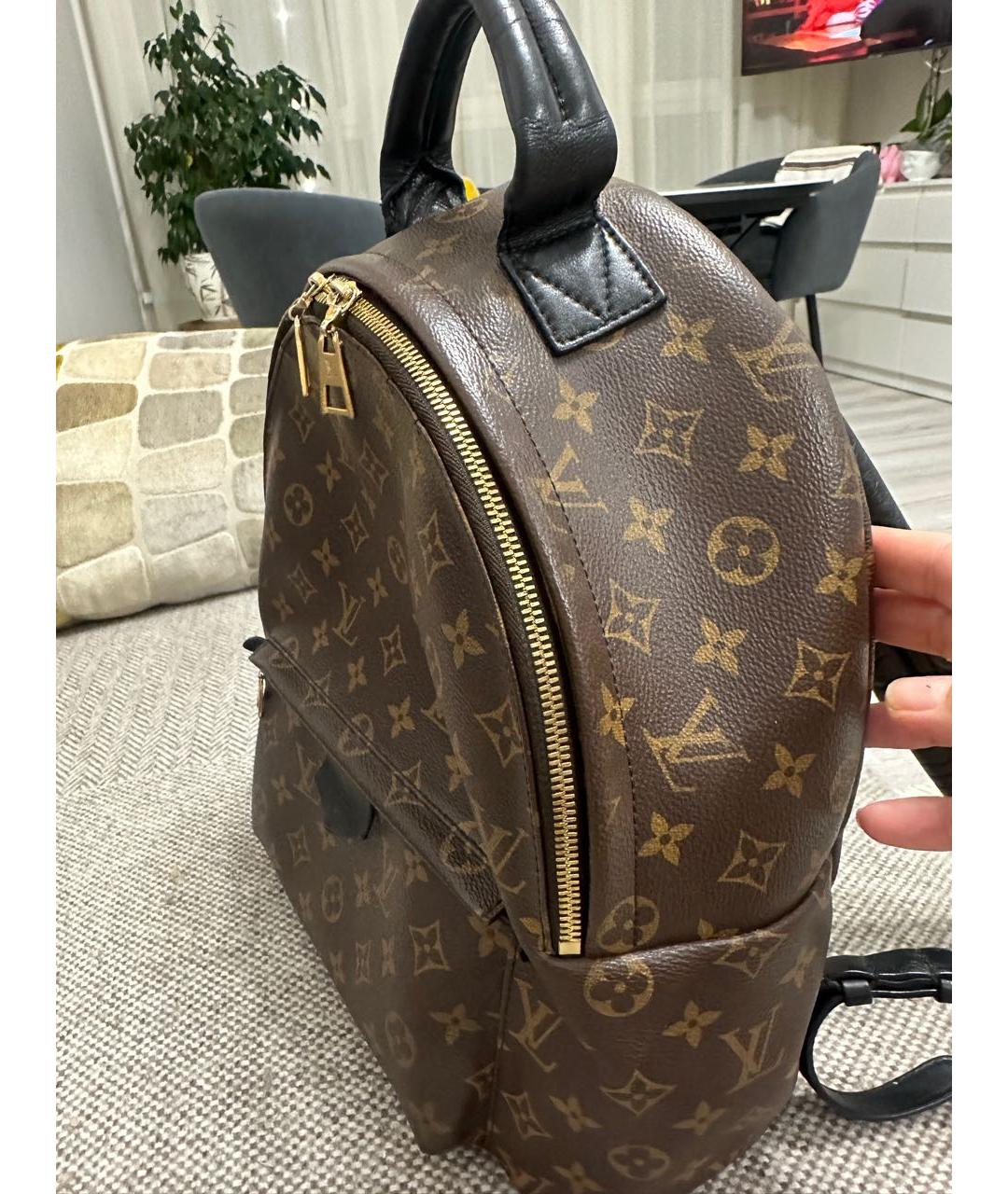 LOUIS VUITTON Коричневый рюкзак, фото 2