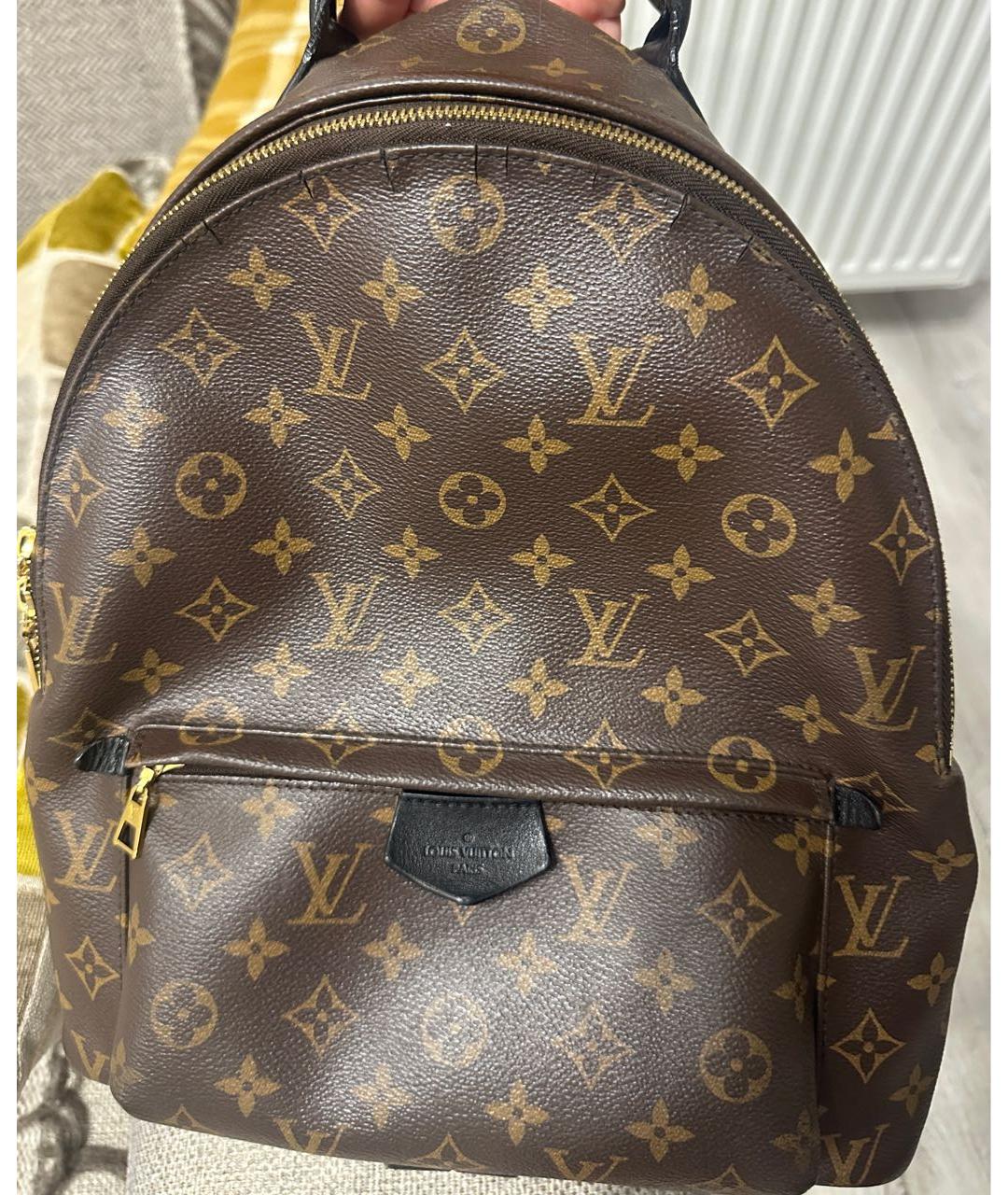 LOUIS VUITTON Коричневый рюкзак, фото 5