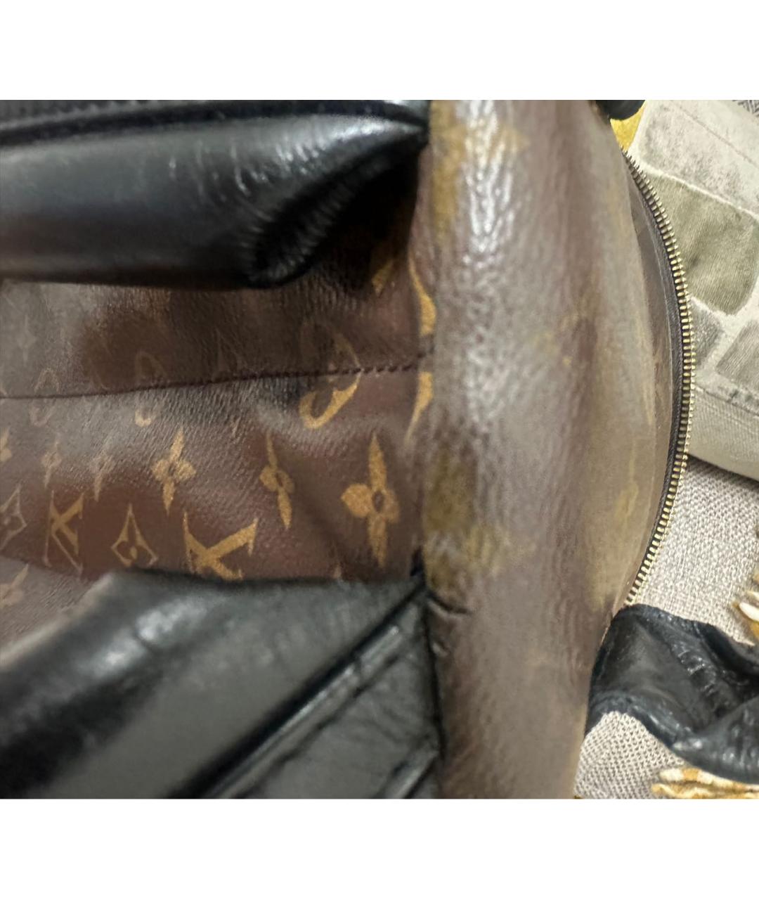 LOUIS VUITTON Коричневый рюкзак, фото 8