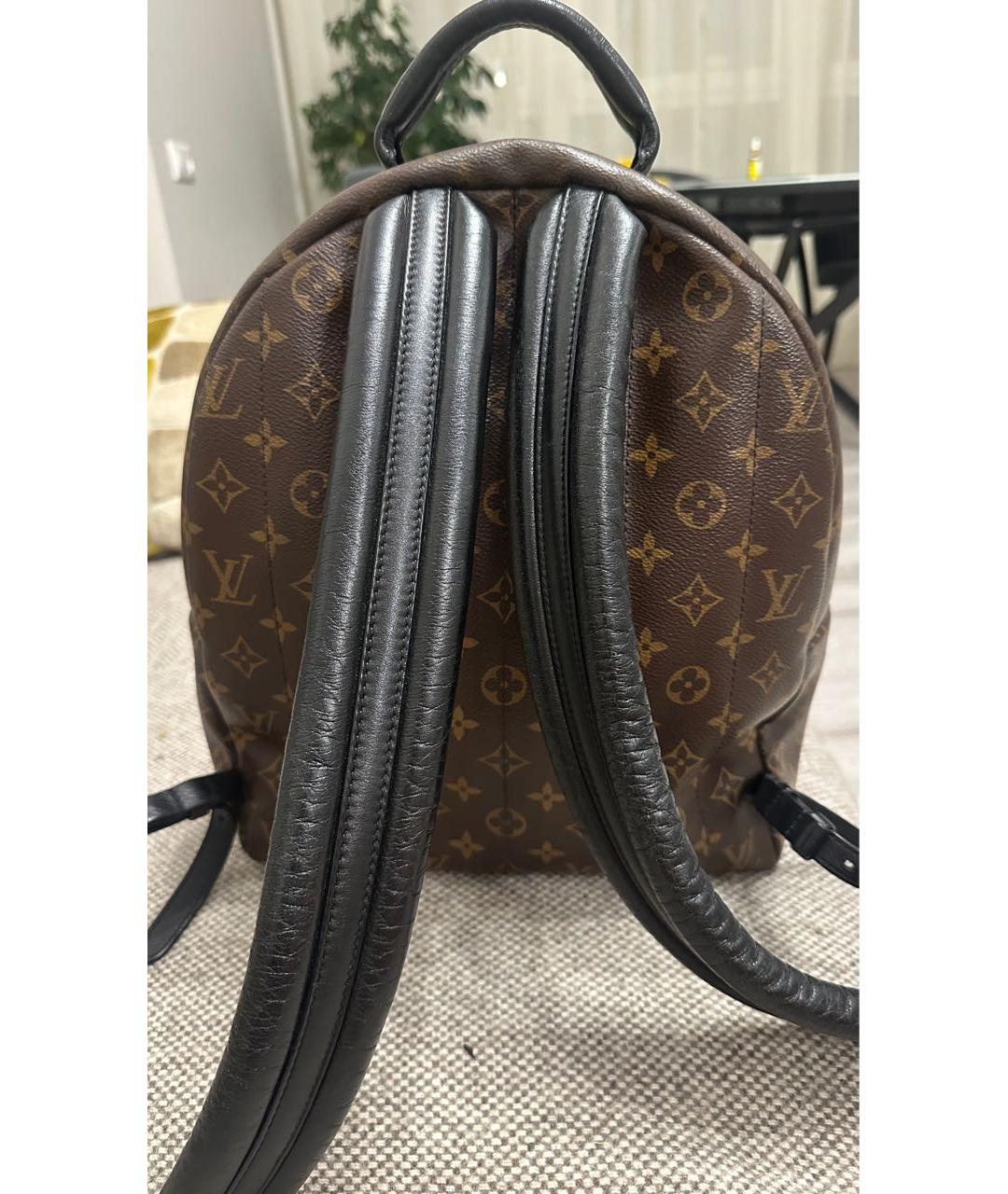 LOUIS VUITTON Коричневый рюкзак, фото 3