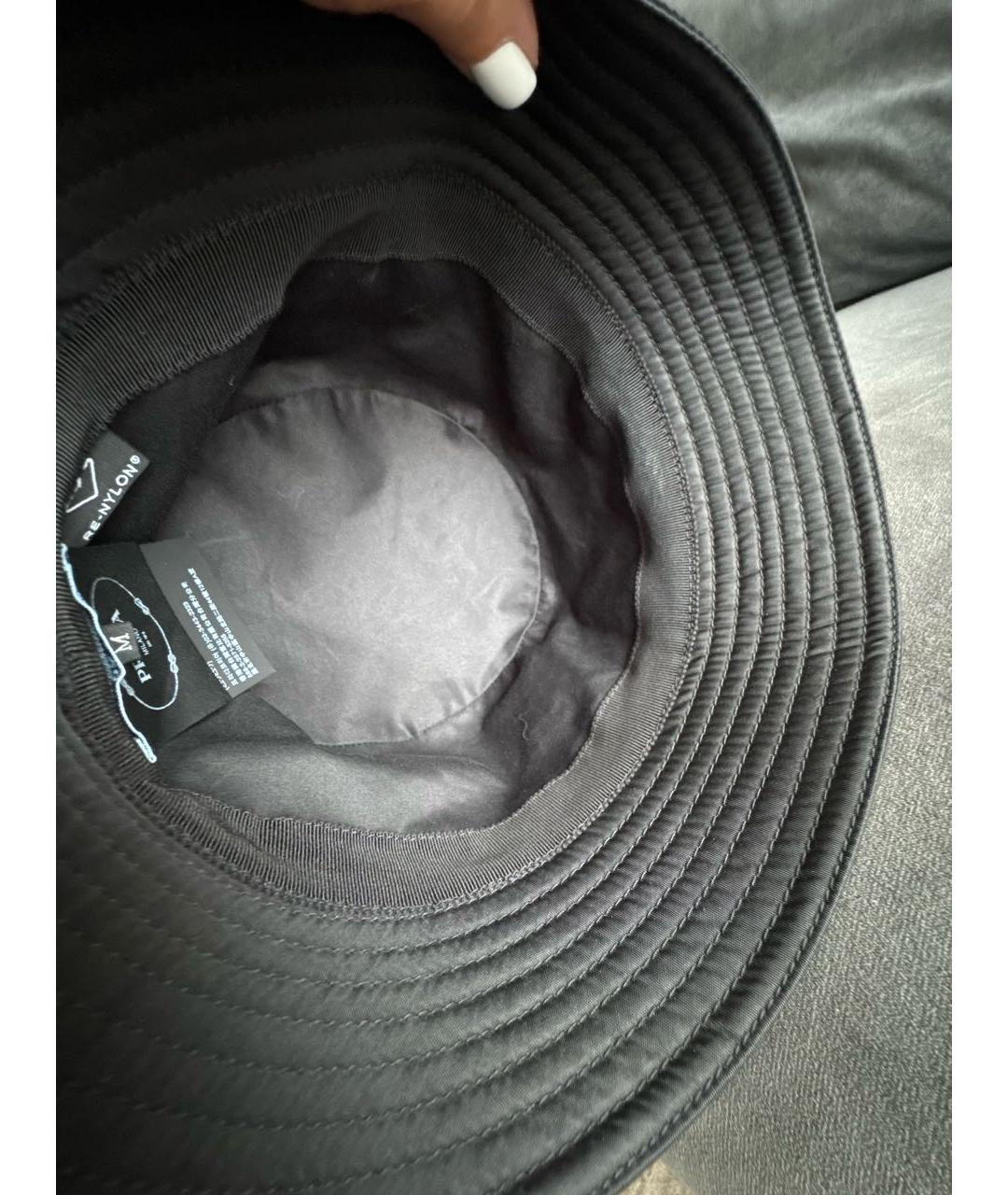 PRADA Черная панама, фото 6