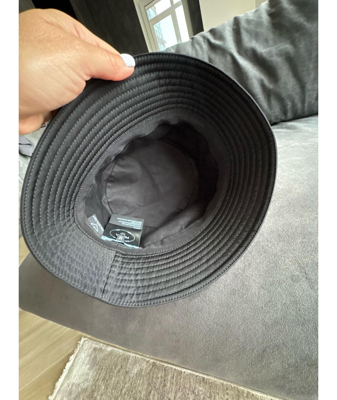 PRADA Черная панама, фото 5