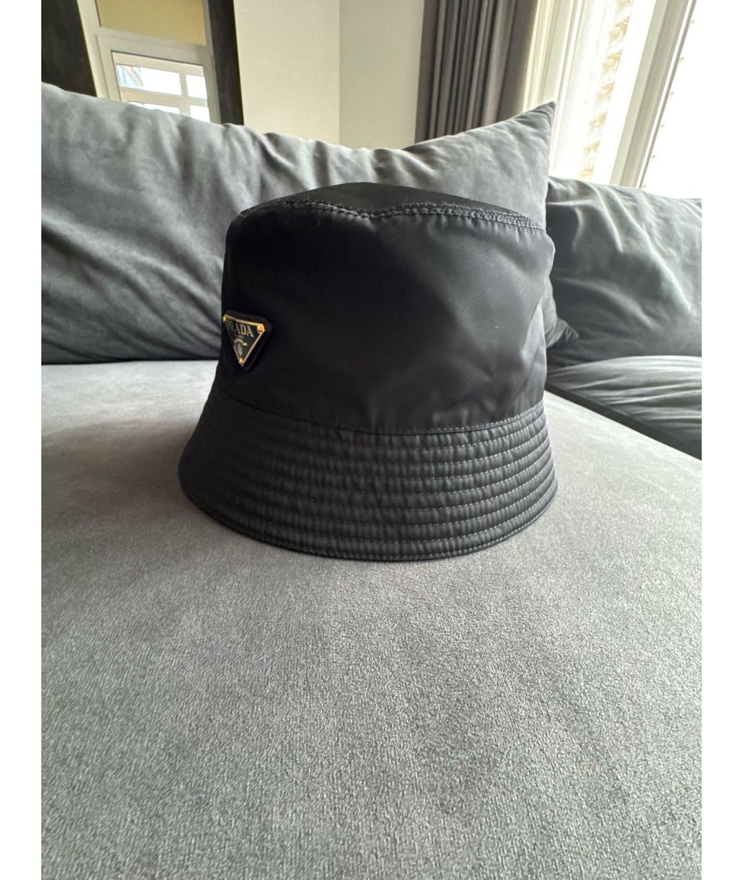 PRADA Черная панама, фото 7