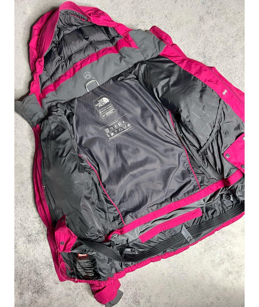 THE NORTH FACE Розовый полиэстеровый пуховик, фото 7