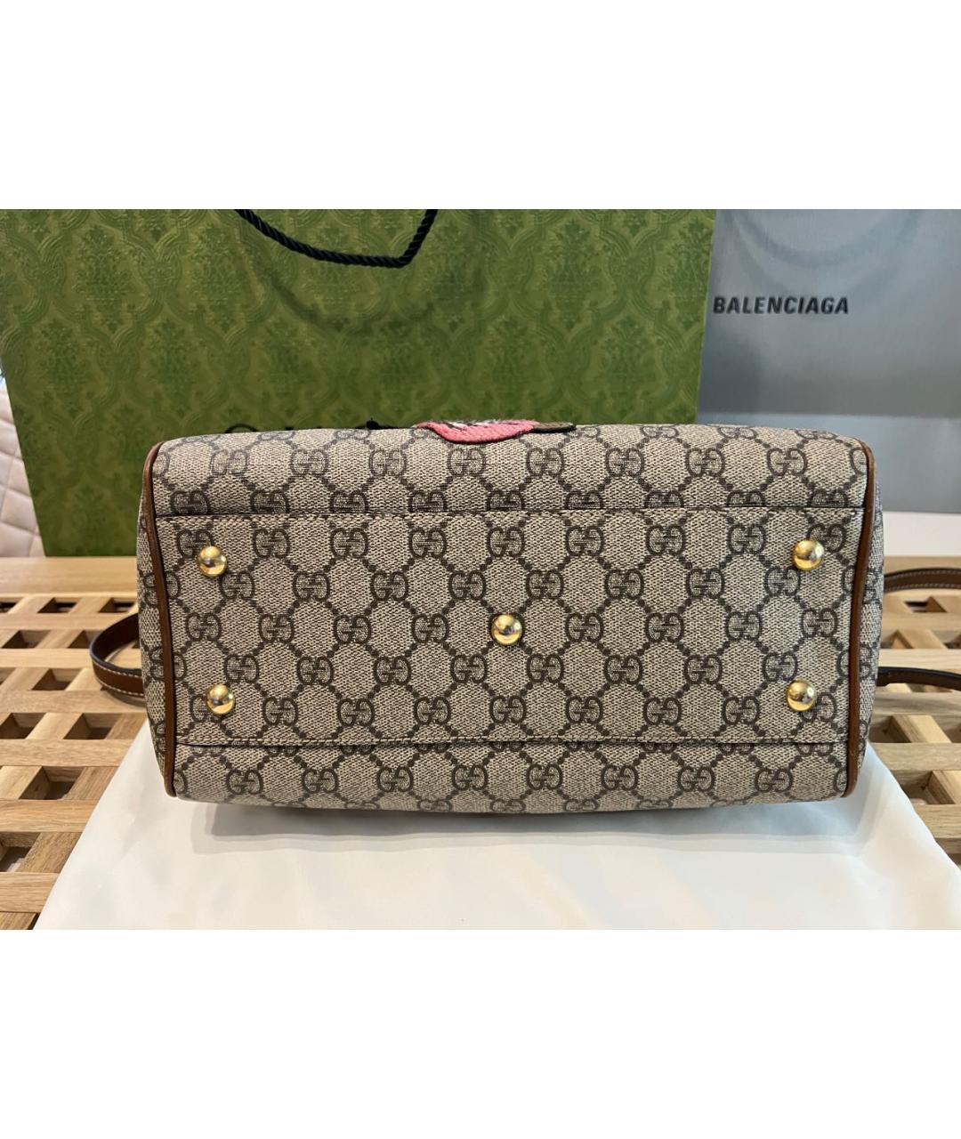 GUCCI Бежевая сумка через плечо, фото 6