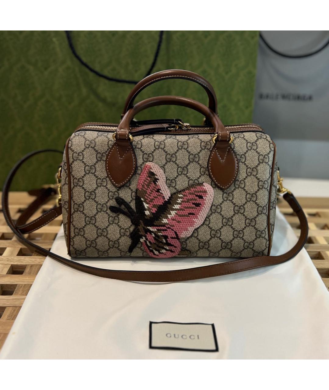 GUCCI Бежевая сумка через плечо, фото 9