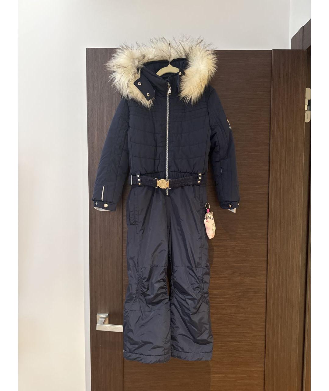 BONPOINT Синий полиэстеровый комбинезон, фото 4