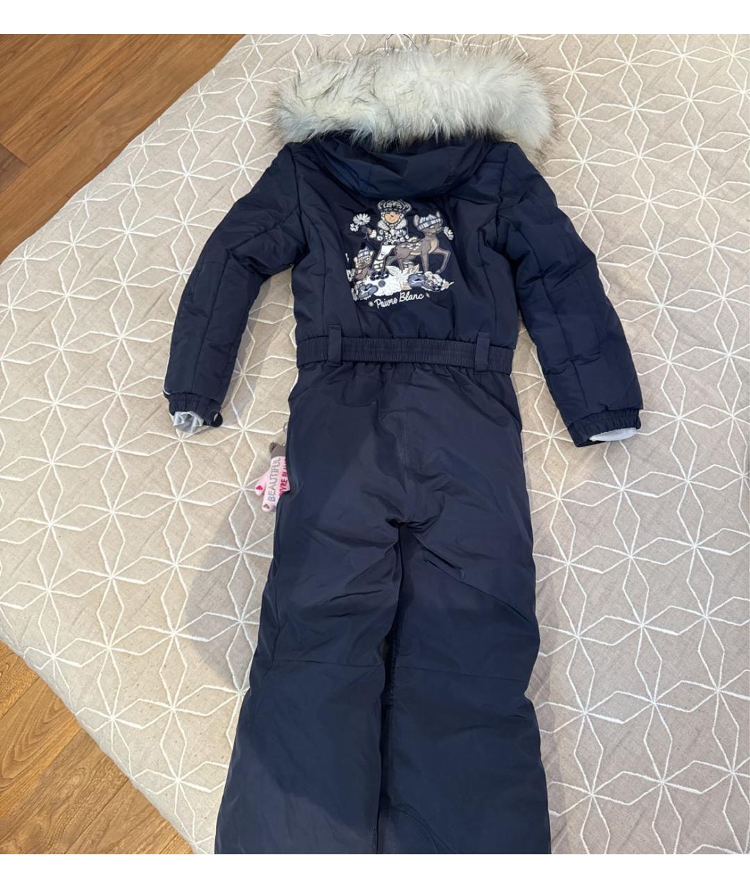 BONPOINT Синий полиэстеровый комбинезон, фото 2