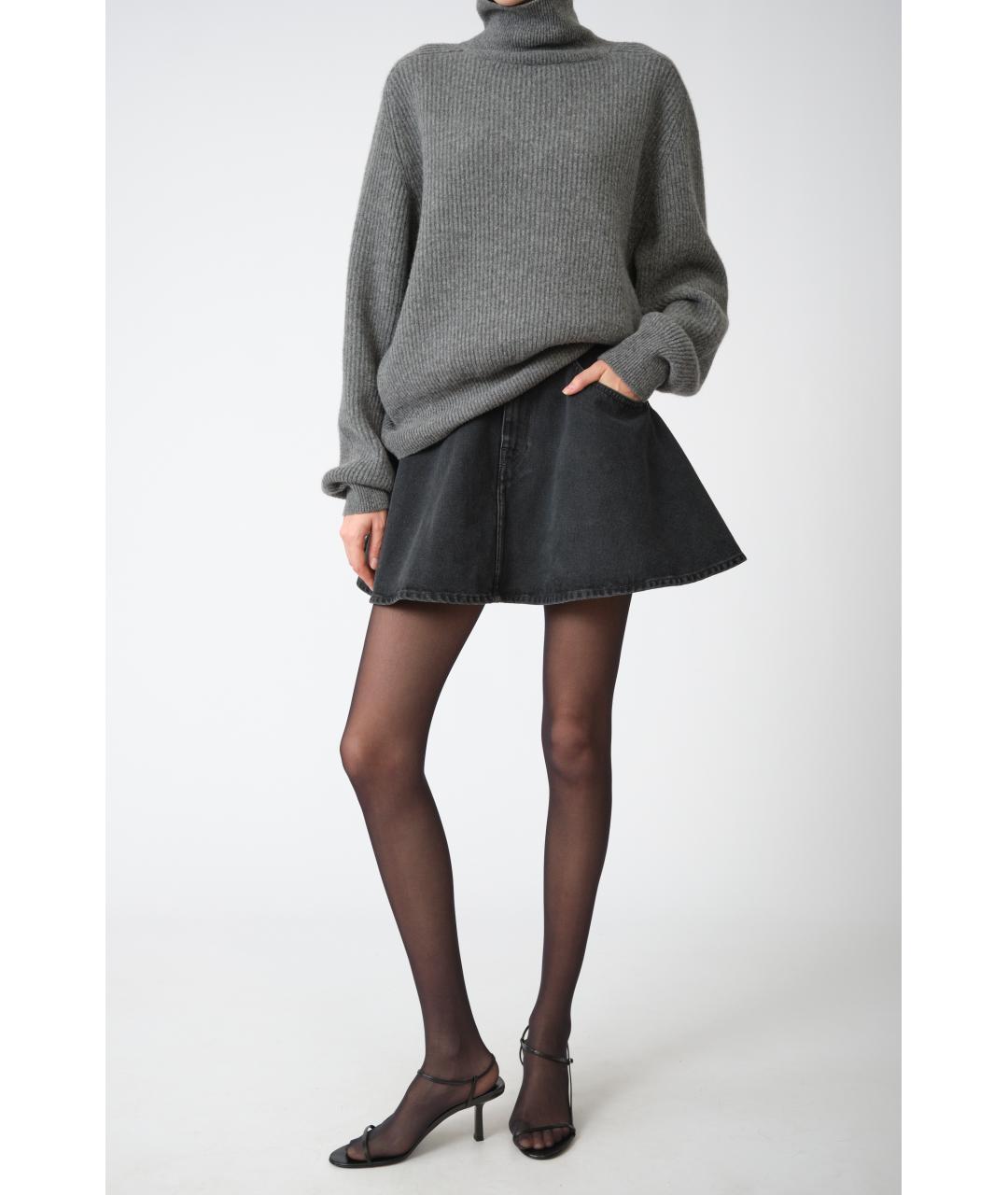 PETAR PETROV Серый шерстяной джемпер / свитер, фото 6