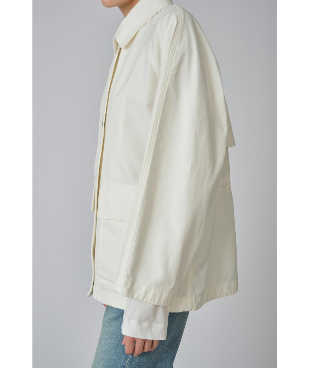 THE ROW Белая хлопковая куртка, фото 8