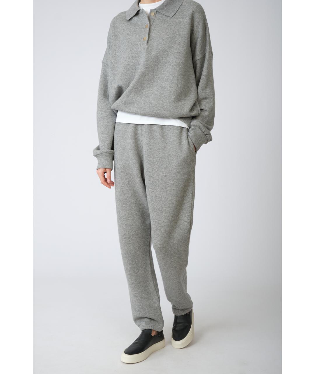 THE ROW Серый кашемировый джемпер / свитер, фото 3