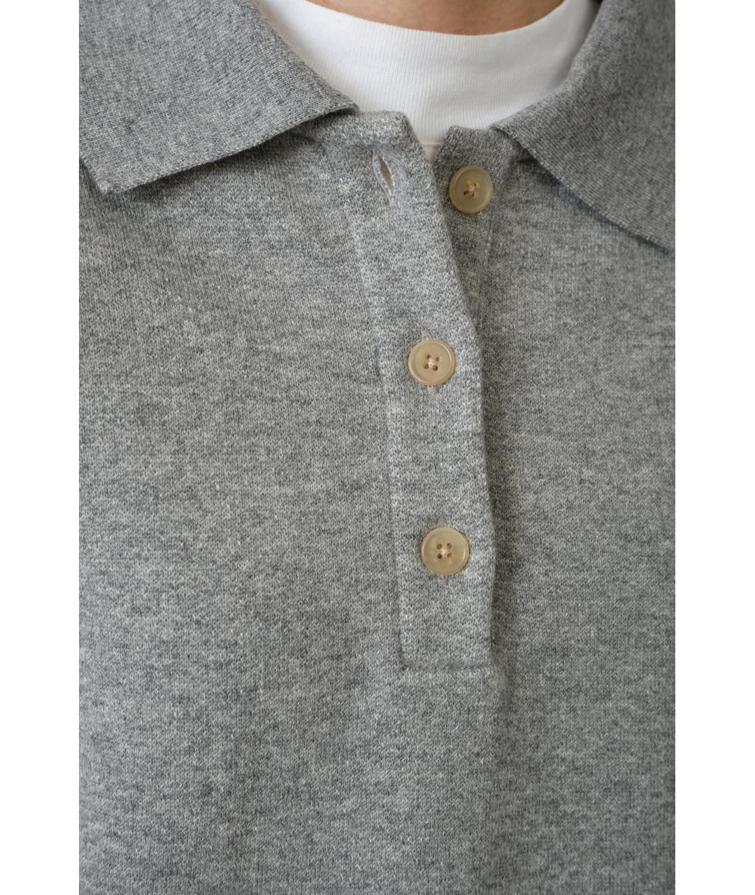 THE ROW Серый кашемировый джемпер / свитер, фото 7