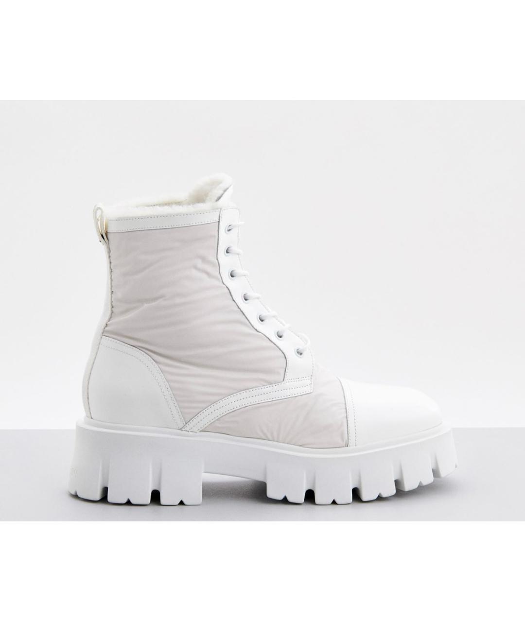 PREMIATA Белые кожаные ботинки, фото 9