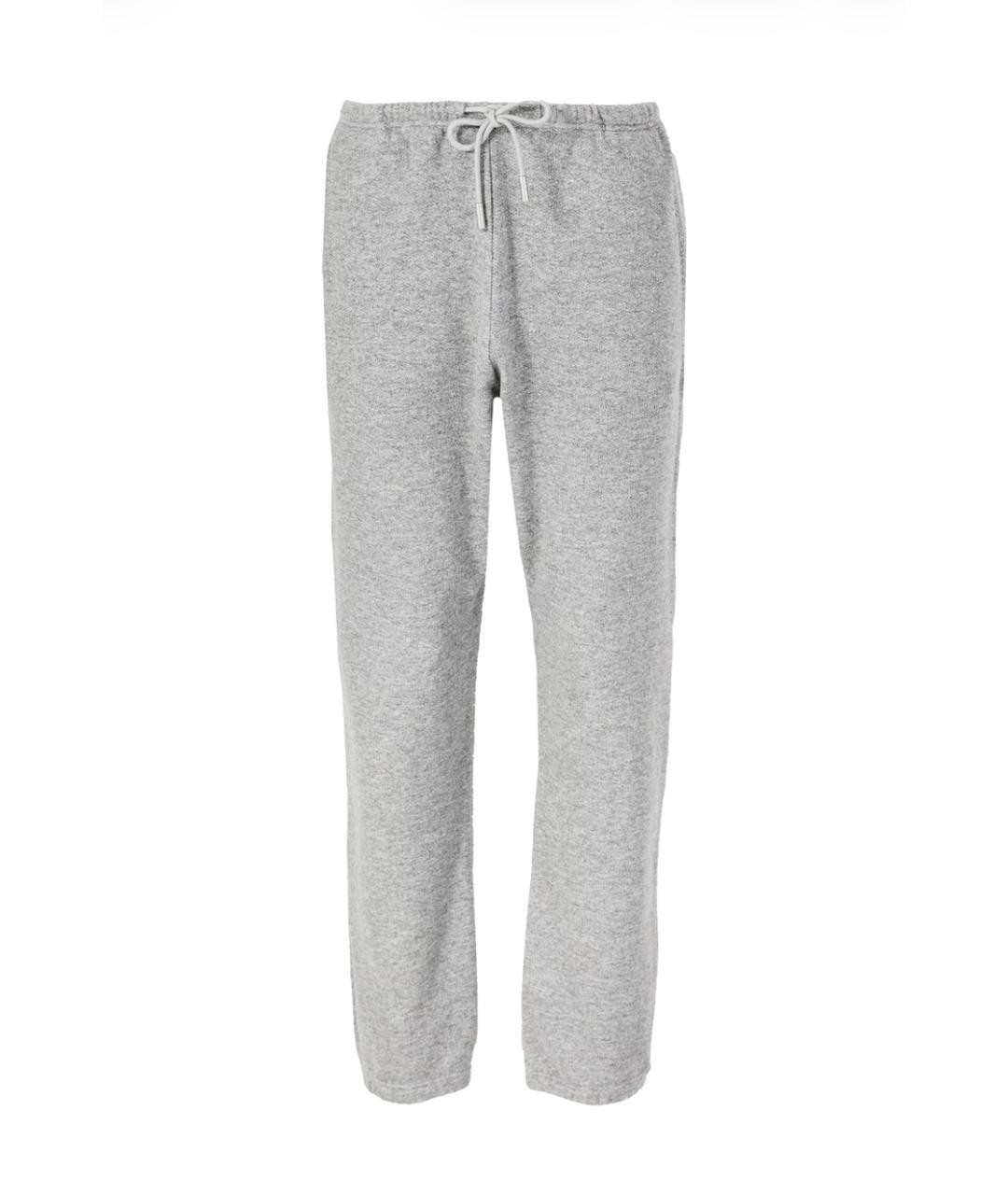 THE ROW Серые кашемировые прямые брюки, фото 1