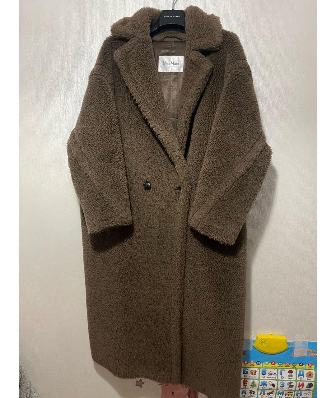 MAX MARA Коричневая шуба, фото 9
