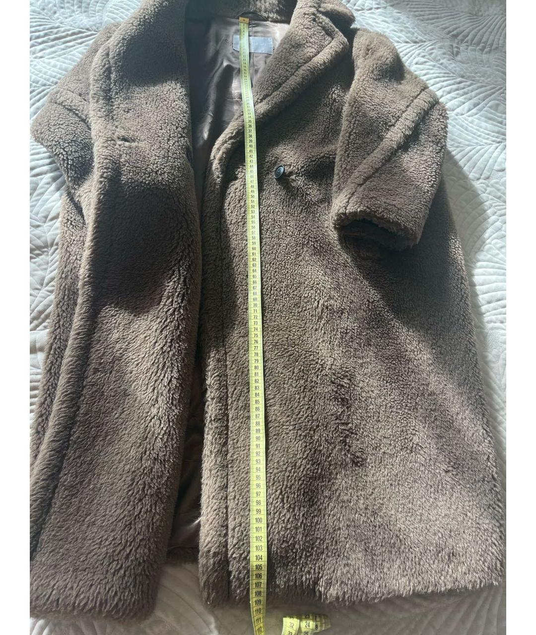 MAX MARA Коричневая шуба, фото 4